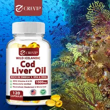 Icelandic Cod Liver Oil Softgels